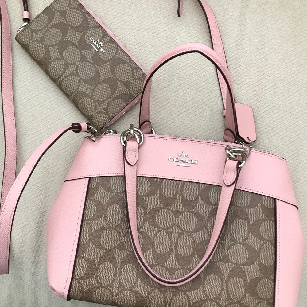 Coach bag + wallet